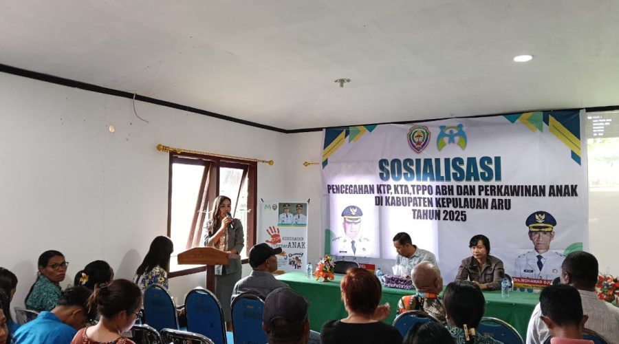 Pembukaan Kegiatan Sosialisasi KtP KtA TPPO ABH dan Perkawinan Anak